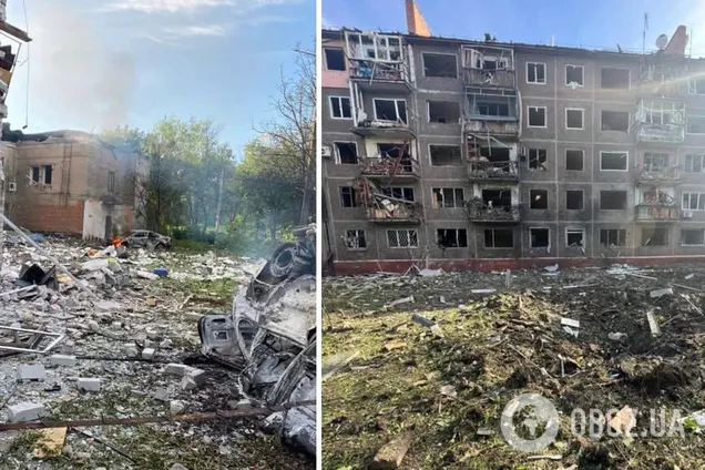 Скинули пʼять ФАБ-250: окупанти завдали масованого авіаудару по Краматорську, є поранені. Фото