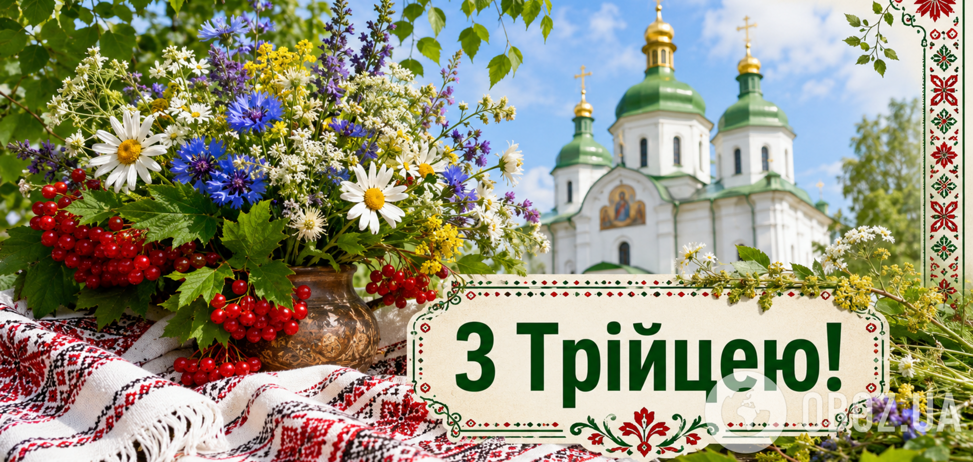 З Трійцею: красиві привітання у віршах і прозі
