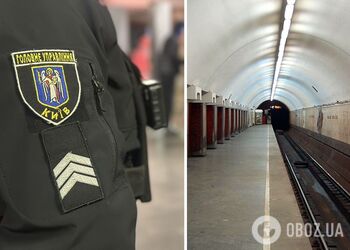 У Києві зупиняли рух метро на 'синій' гілці через пасажира в тунелі. Подробиці