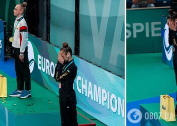 Вчинок українських гімнасток під час гімну Росії на чемпіонаті Європи в Болгарії потрапив на відео