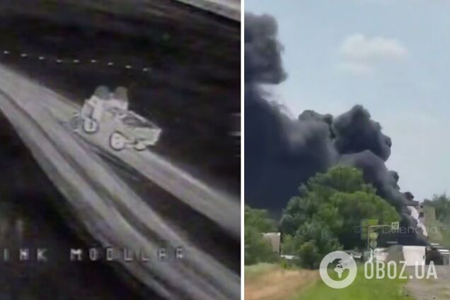 На Донетчине несколько дронов СБС заблокировали оккупантам сухопутный коридор в Крым. Видео