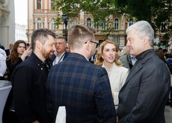 'Я думаю, что это положительный признак': Порошенко прокомментировал встречу с Зеленским