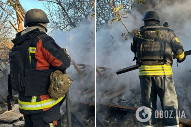 Ворог ударив по Запоріжжю: розгорілася пожежа, серед поранених – дитина