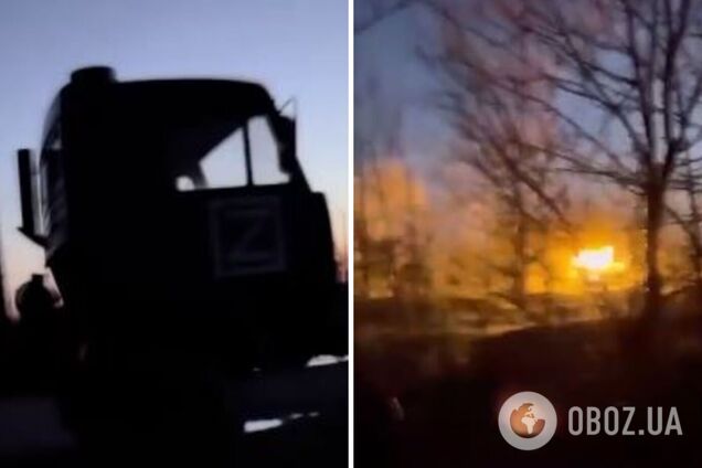 'Атеш' провели диверсію в Луганську: знищено КамАЗ окупантів. Відео