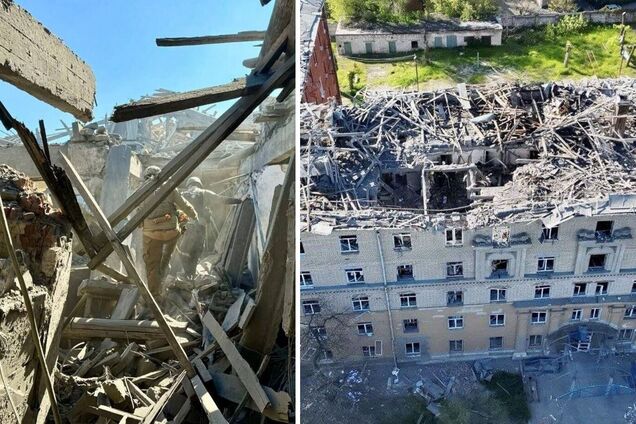 Війська РФ атакували гуртожиток у Дніпрі: є жертва і понад 10 поранених. Фото