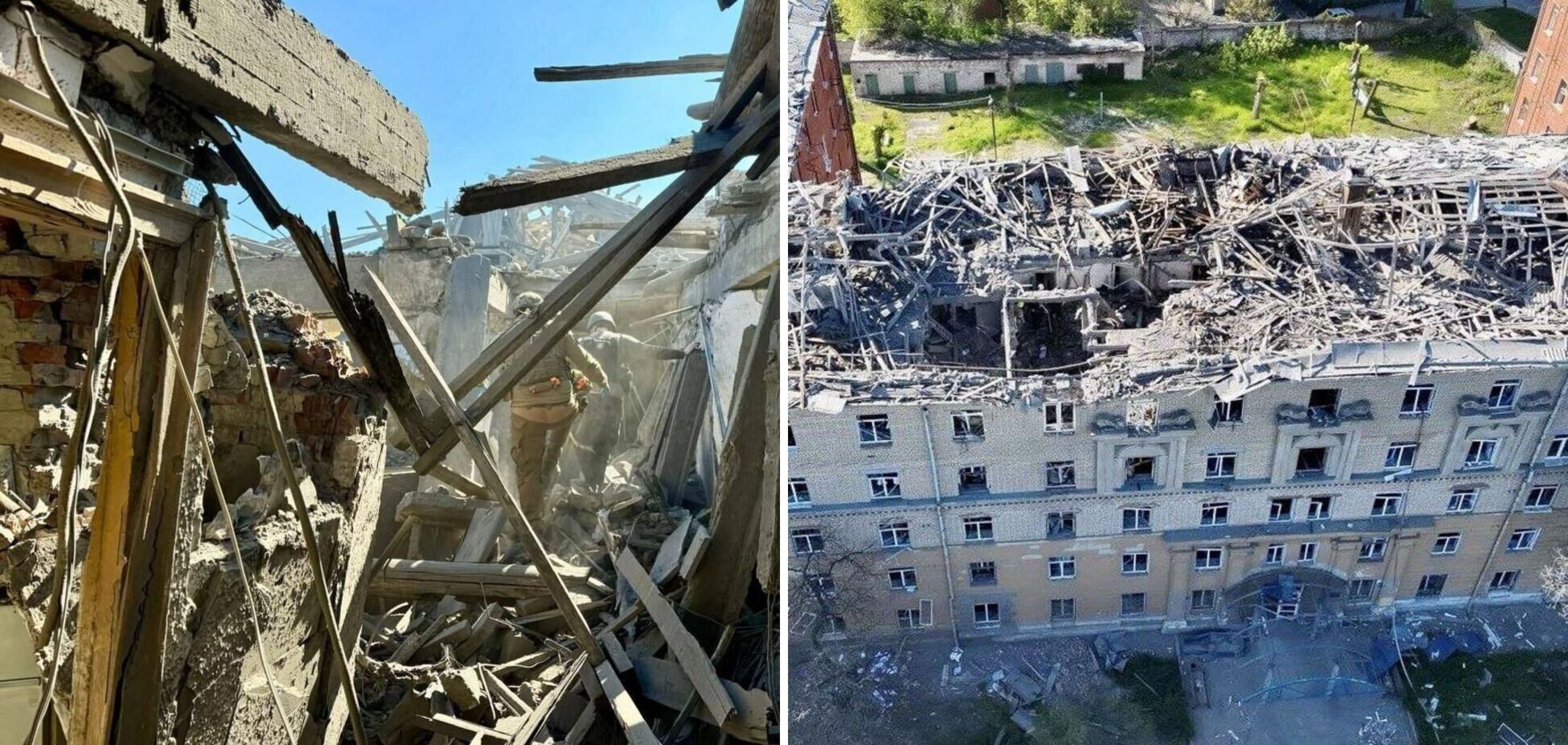 Войска РФ атаковали общежитие в Днепре: есть жертва и более 10 раненых. Фото