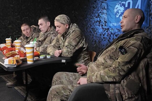 'Українці не обманюють': морпіхи показали відео з окупантами, які здалися в полон на Херсонщині