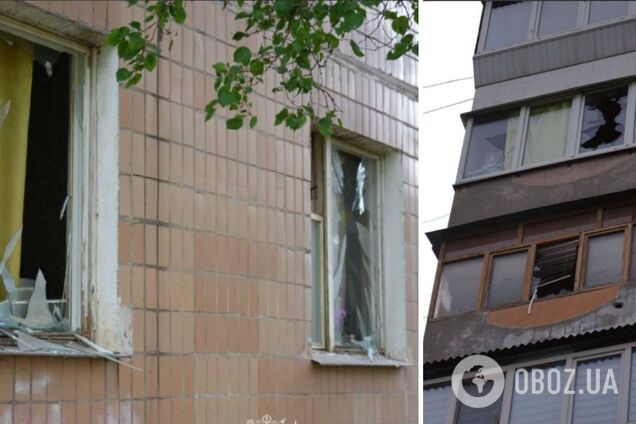 Оккупанты ударили по Запорожью: повреждены дома, погиб мужчина. Фото