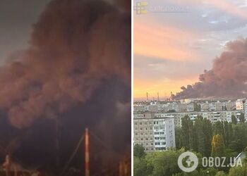 На території підприємства масштабна пожежа: у Генштабі підтвердили ураження Саратовського НПЗ. Фото і відео