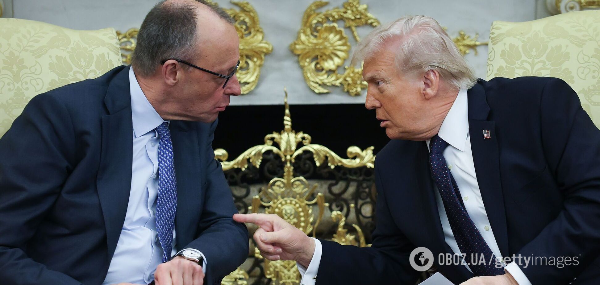 Дональд Трамп і Фрідріх Мерц