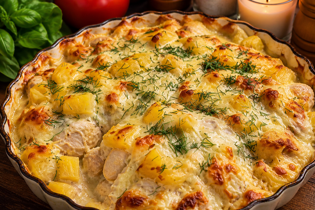 Сочная курица с ананасами под сыром: готовится в духовке
