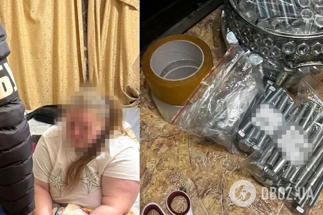 Мала видати себе за поштового кур'єра: СБУ і Нацполіція затримали агентку РФ, яка готувала теракт у Житомирі