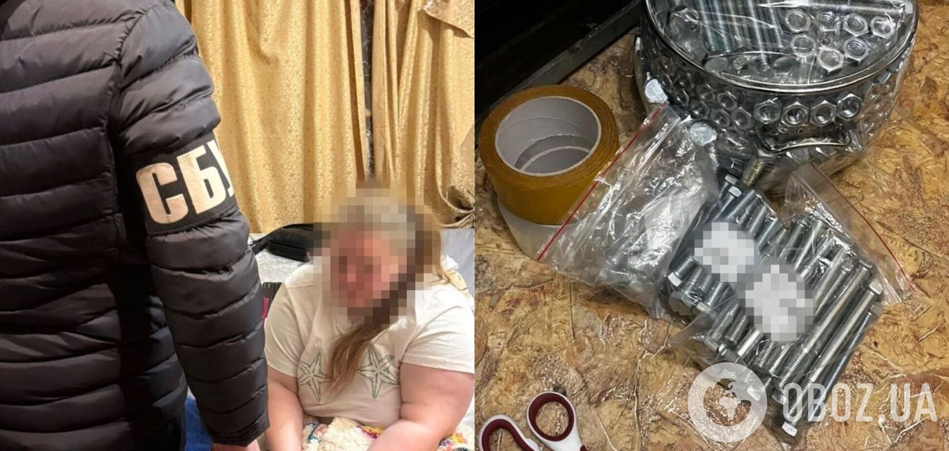 Мала видати себе за поштового кур'єра: СБУ і Нацполіція затримали агентку РФ, яка готувала теракт у Житомирі