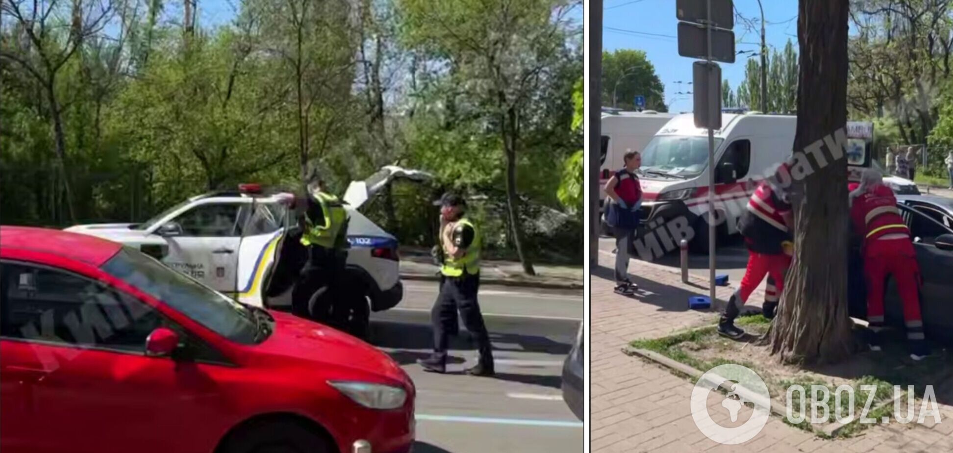 У Києві на Печерську водій Maserati влаштував масову ДТП із постраждалим. Подробиці та відео