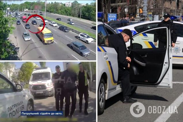 У Києві водій-ухилянт, тікаючи від поліції, збив жінку. Подробиці та відео