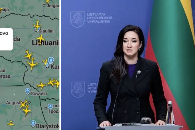'Украина защищается': премьер Литвы ответила на обвинения России в использовании воздушного пространства стран Балтии