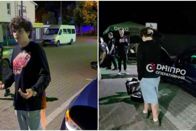 У Дніпрі неповнолітній блогер на BMW збив мотоцикліста і вті