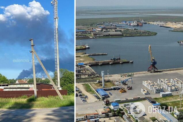 Под прицелом оказались порт и пункт перекачки нефти: появились данные о последствиях новой атаки дронов на Россию. Фото и видео