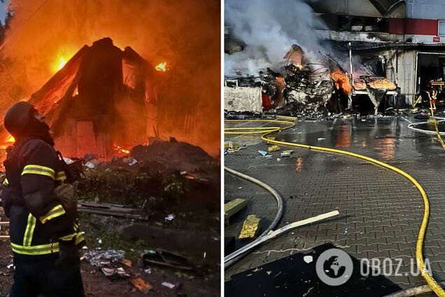Росія атакувала Київщину дронами і ракетами: постраждали троє людей, серед них – дитина. Фото