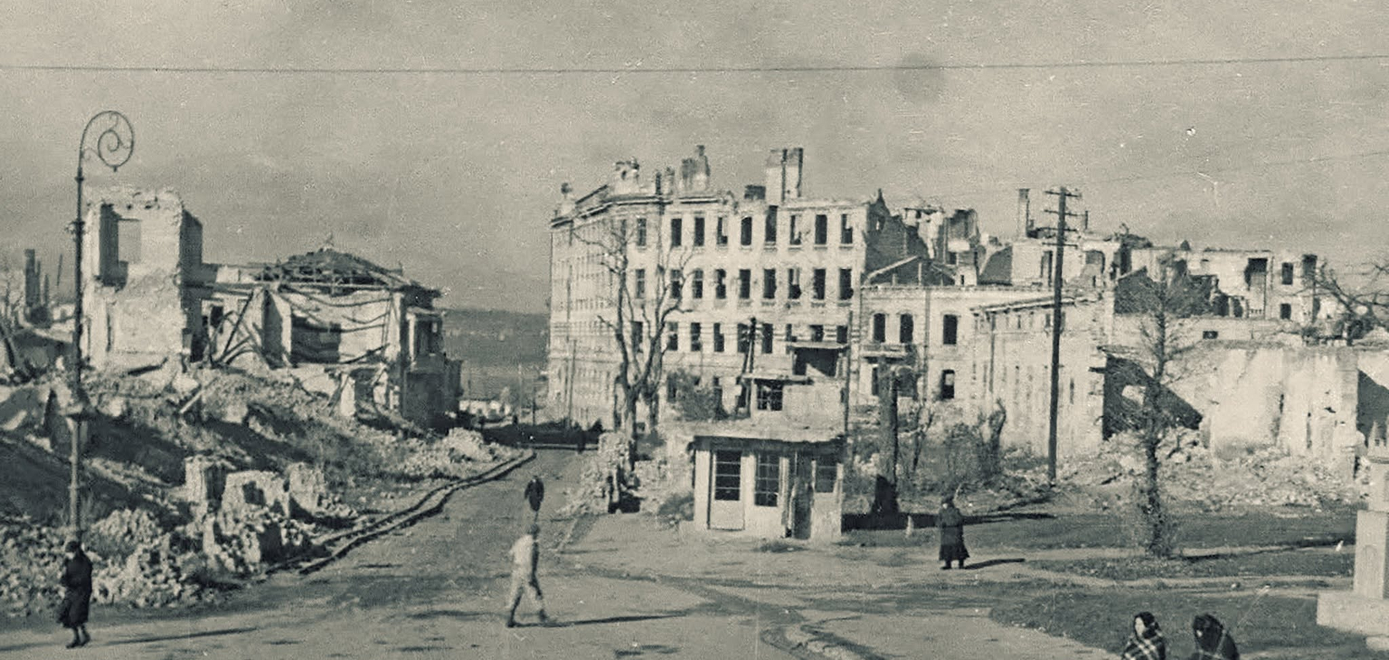 Каким был разрушенный Тернополь в 1944 году: уникальные фото