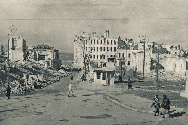 Каким был разрушенный Тернополь в 1944 году: уникальные фото