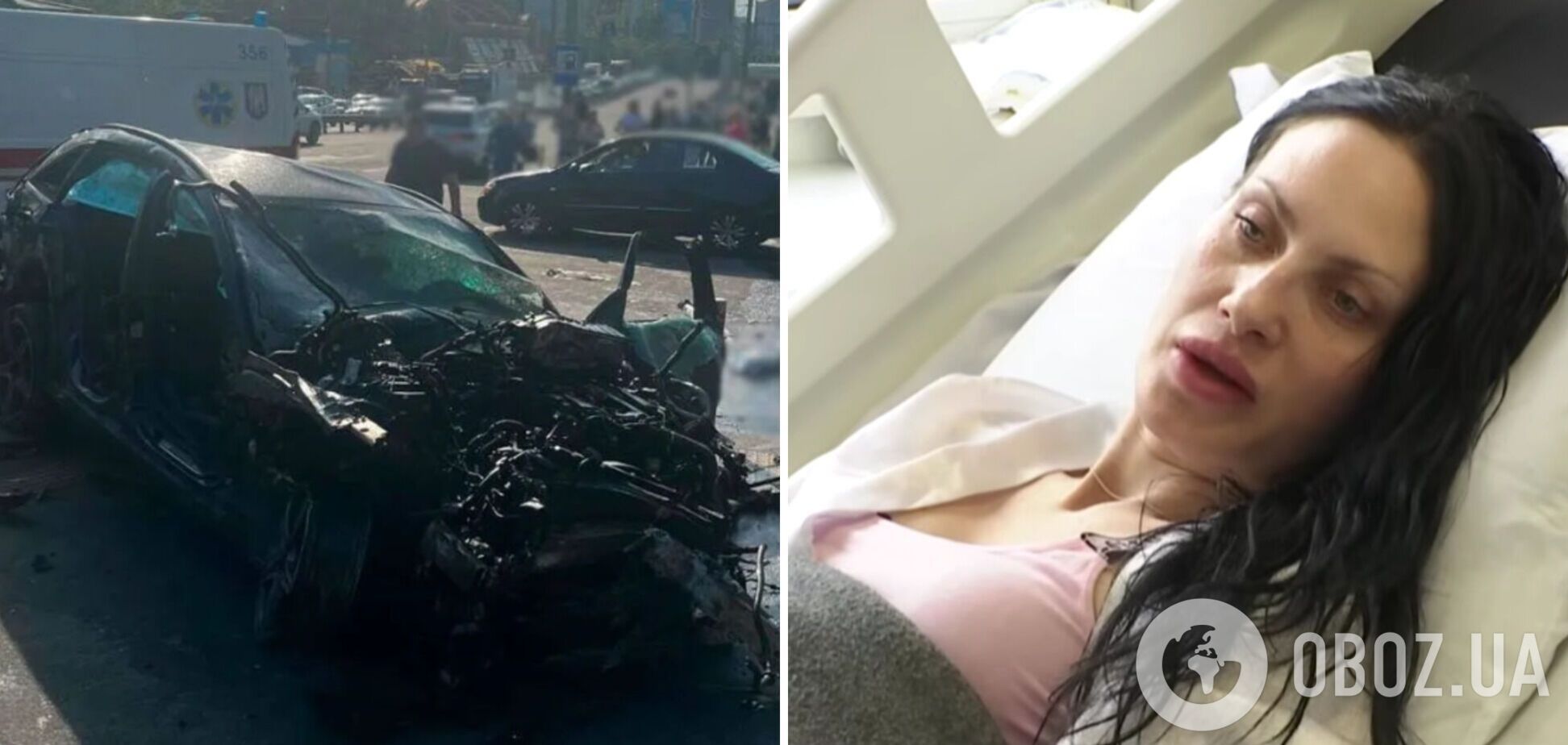'Не обращал на меня внимания': пассажирка водителя Mercedes, который убил четырех человек в Киеве, рассказала об аварии. Видео