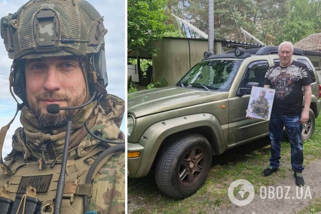 'Вместе мы можем быть сильнее': отец польского добровольца, погибшего за Украину, передал украинским военным автомобиль своего сына
