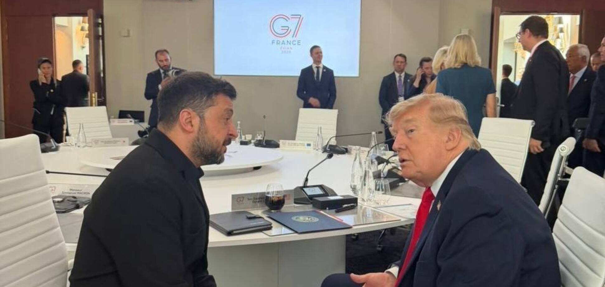 Встреча Зеленского с Трампом и Рубио.