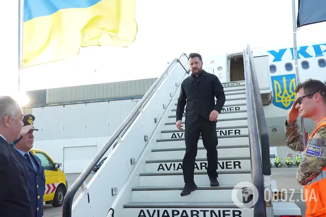 Зеленский прибыл с рабочим визитом в Брюссель: с кем запланированы встречи. Видео