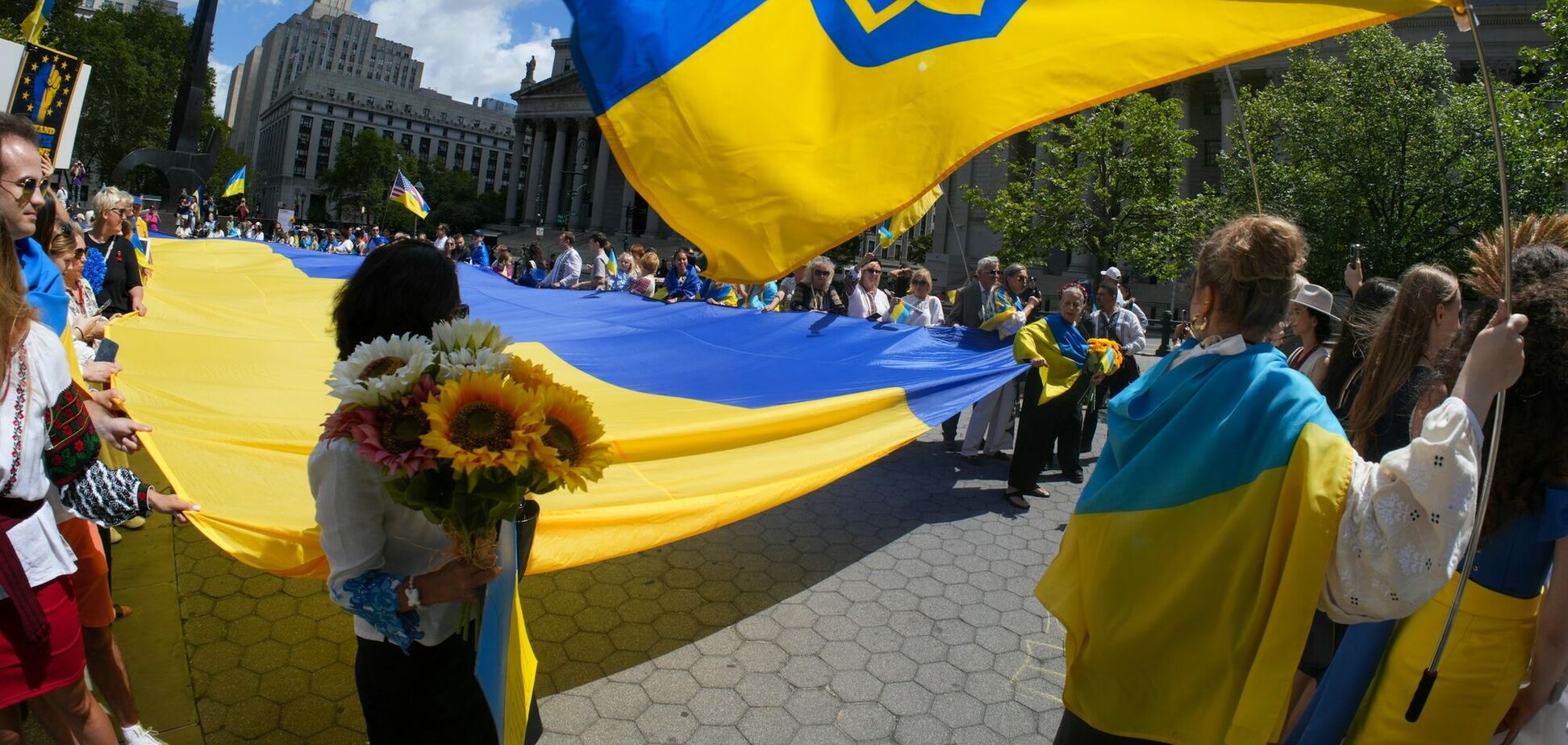 Ілюстрація - акція на підтримку біженців