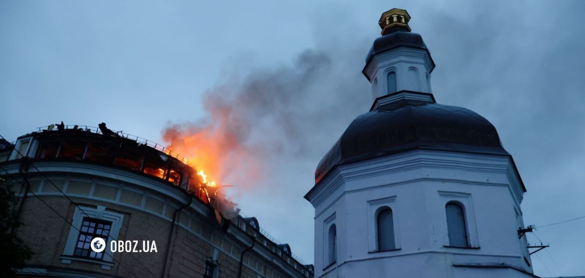 'Russians effect': який вигляд має Мистецький арсенал після атаки РФ по Києву. Відео