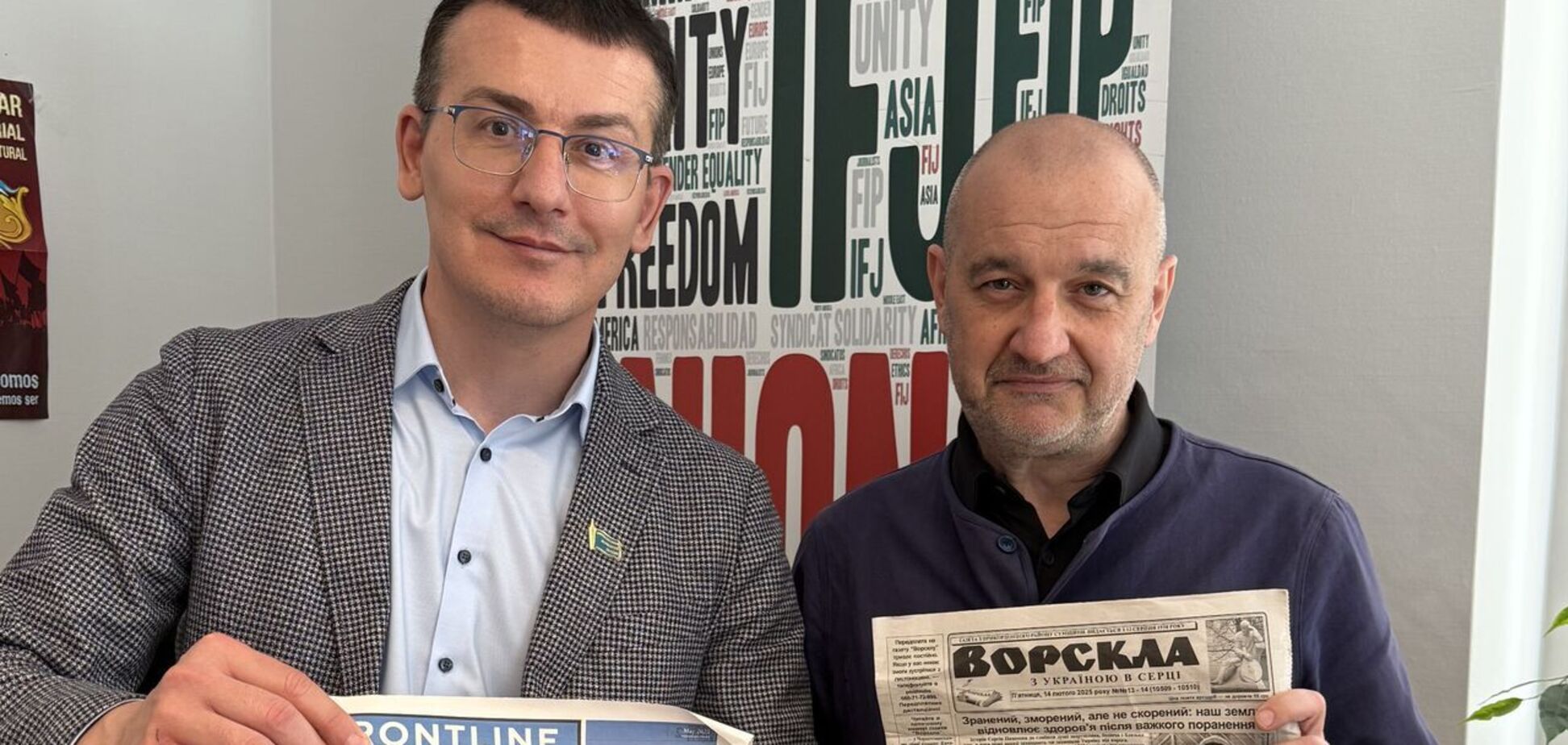 'Ми стоїмо поруч із вами': IFJ розповіла історію прифронтової газети з Сумщини