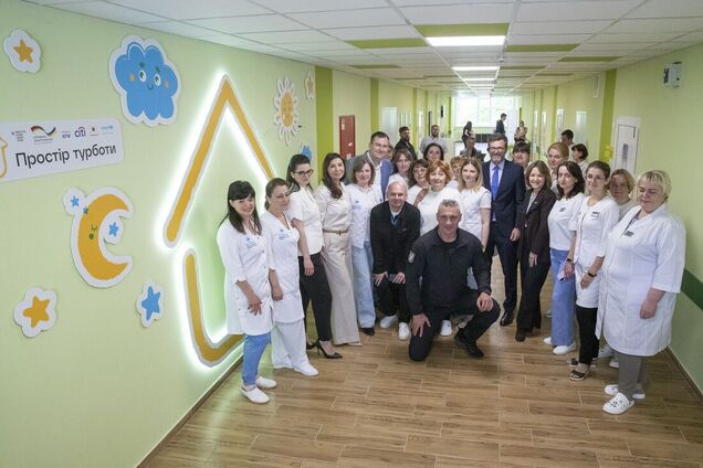 Кличко відкрив оновлену амбулаторію для дітей 'Простір турботи'. Фото