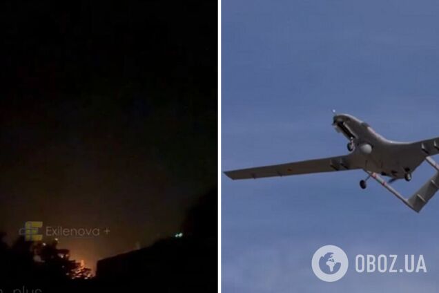 Под удар мог попасть военный эшелон РФ: в оккупированном Джанкое прогремели взрывы, произошел пожар. Видео
