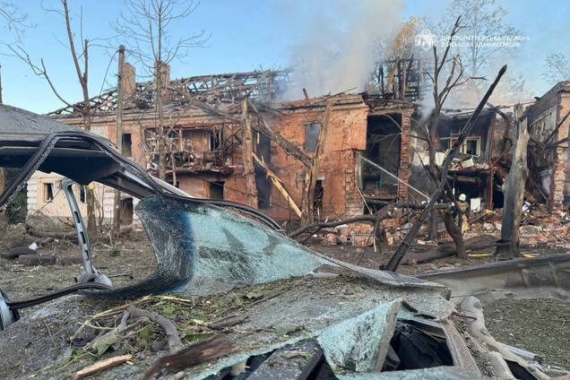 Днепр, последствия российского обстрела