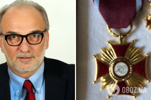 В знак солидарности с Украиной: бывший депутат польского Сейма вернул Навроцкому Золотой Крест Заслуг