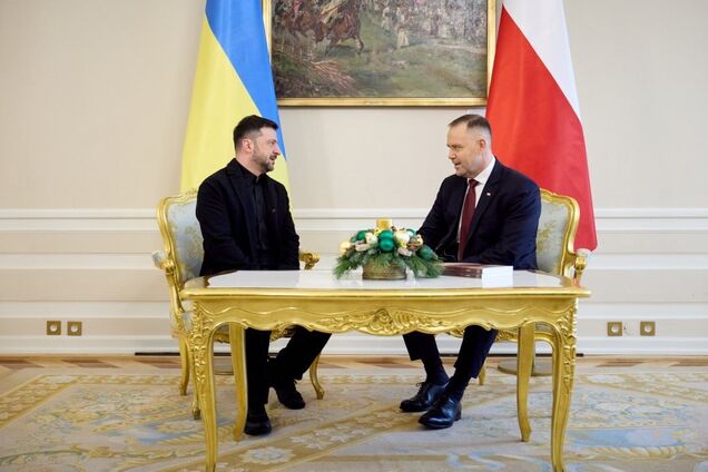 'Погана історія': Зеленський порівняв Навроцького з Орбаном і розповів про провокативний подарунок польського президента