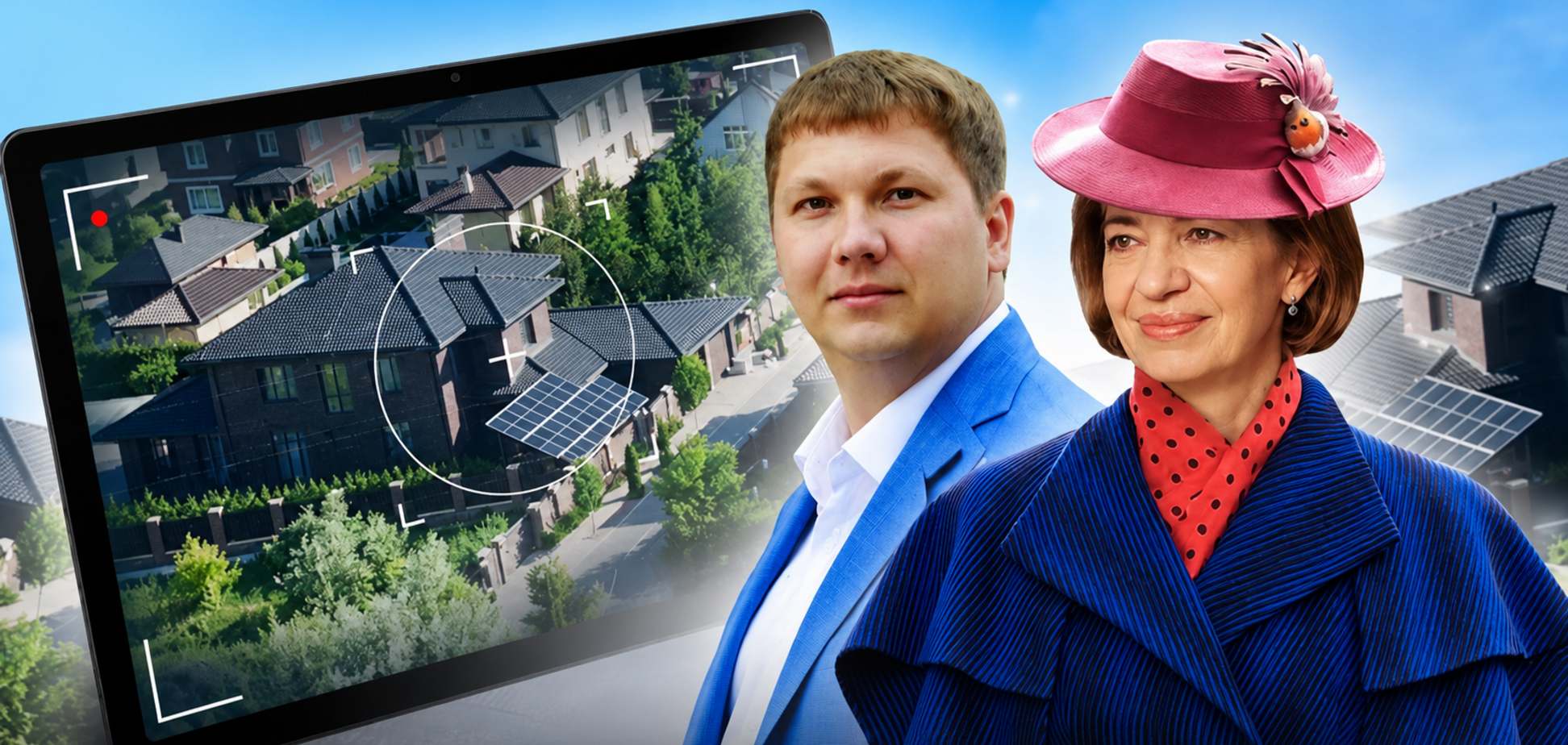 Дом Медяника расположен в элитном коттеджном поселке «Хутор Ясный» в Ходосовке