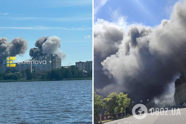 У російському Воронежі атаковано стратегічний завод: після вибухів піднявся дим. Фото і відео