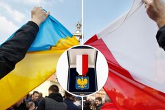 Для Зеленского и украинцев: польские активисты учредили Общественный Орден Будущего. Фото