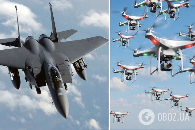 Минное поле в небе? Сбитый над Ираном американский пилот F-15 утверждает, что видел рой дронов в форме медузы – CNN