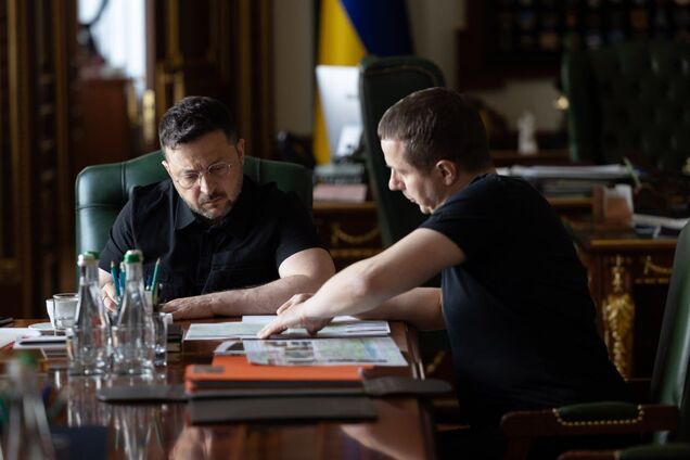 Владимир Зеленский и Олег Луговский