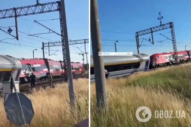 У Польщі зіткнулись і зійшли з рейок два пасажирські потяги: що відомо