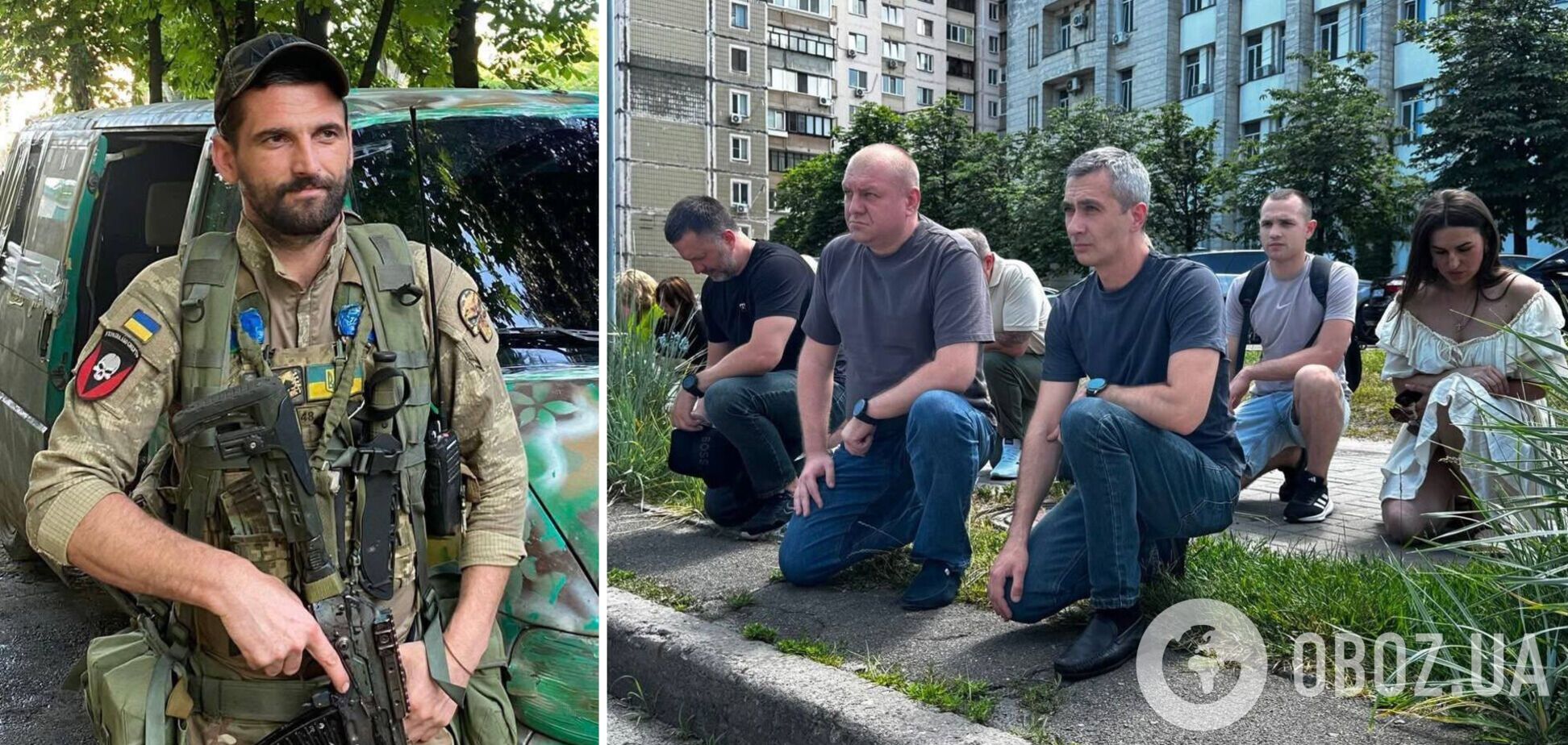 У Києві попрощалися з військовим Сергієм Білоусюком