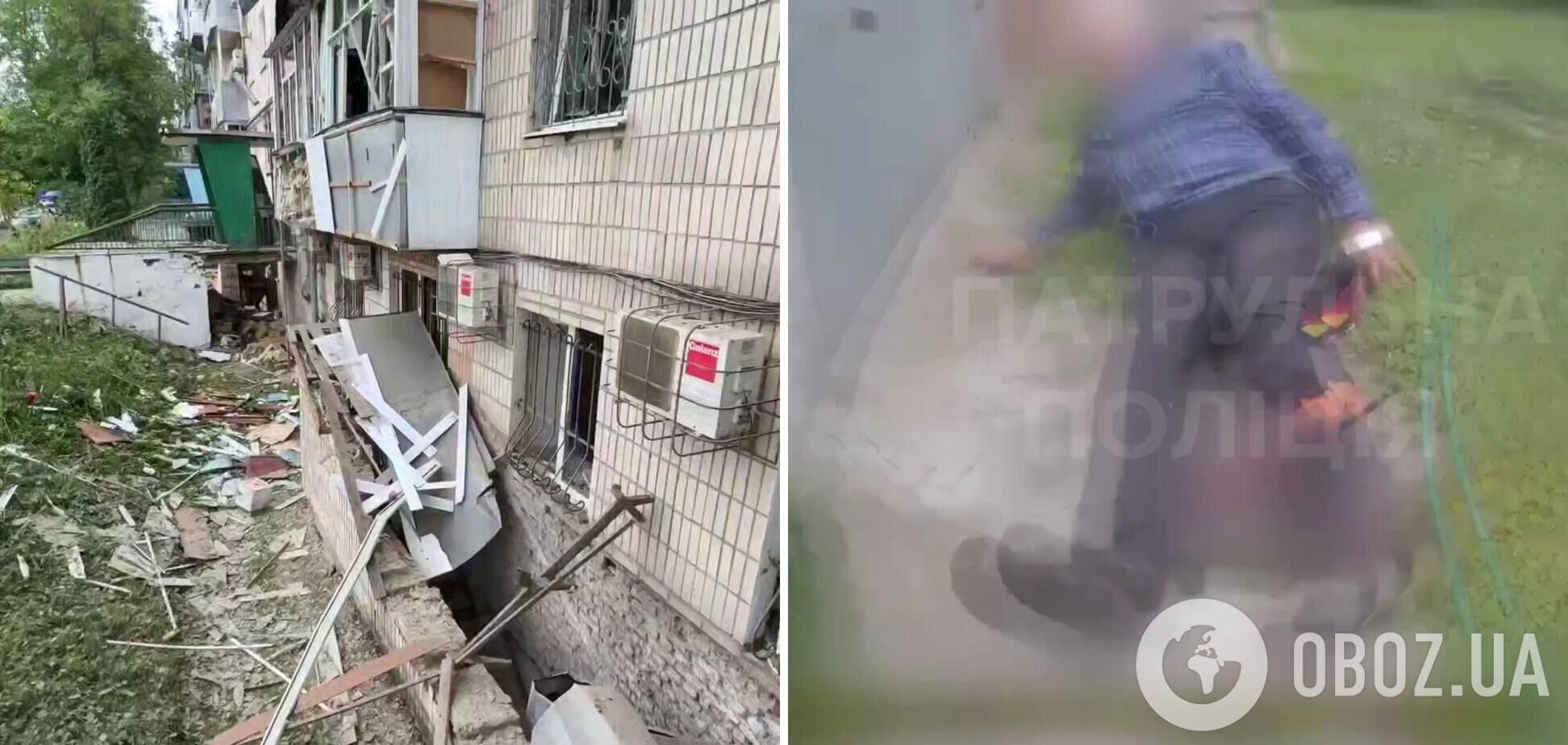 'Оказывали домедицинскую помощь': в полиции показали кадры первых минут после удара оккупантов по Сумам. Видео