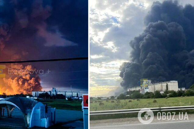 Силы обороны нанесли удар по НПЗ в Славянске-на-Кубани