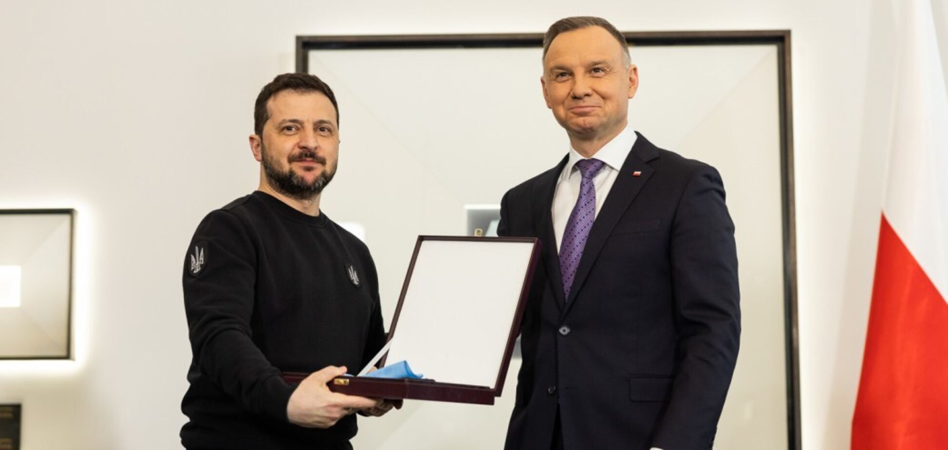 'Умови змінилися': Дуда прокоментував ситуацію довкола ордена, який він вручив Зеленському