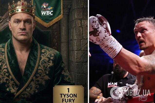 Тайсон Ф'юрі посів перше місце в рейтингу WBC. Де Усик
