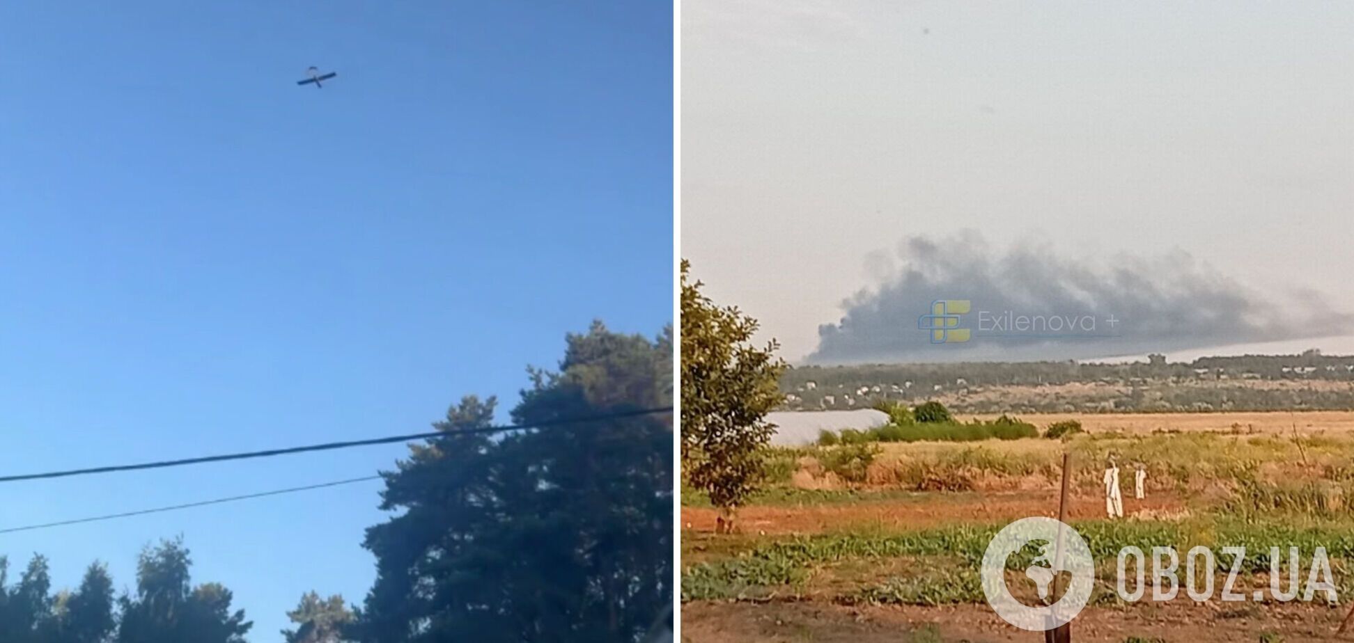 Дроны атаковали территорию РФ и ВОТ Украины