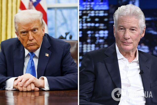Легендарний Річард Гір осоромив Трампа на всю Європу
